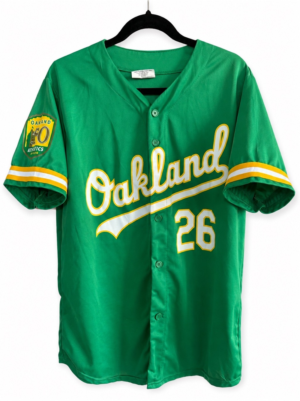 Oakland Athletics Matt Chapman #26 50th Anniversary Jersey Men’s Green A’s M